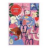 Paws for Love Greeting Card Puzzle Spiel