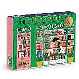 Wisdom & Whimsy Bookshop 1000 Piece Foil Puzzle Spiel