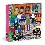 Purrfect Cafe 500 Piece Foil Puzzle Spiel