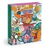 Victoria Ball Enchanted Tea Party 1000 Piece Foil Puzzle Spiel