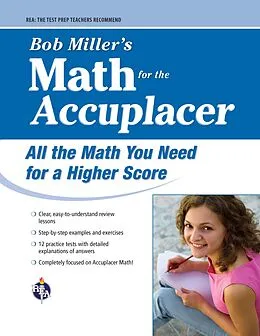 E-Book (epub) ACCUPLACER(R): Bob Miller's Math Prep von Bob Miller