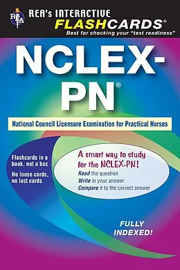 E-Book (epub) NCLEX-PN Flashcard Book von Rebekah Warner