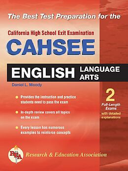 E-Book (epub) CAHSEE English Language Arts von Dana Passananti
