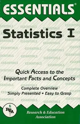 E-Book (epub) Statistics I Essentials von Emil G. Milewski