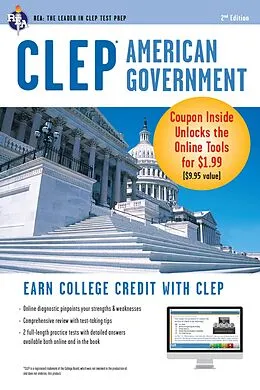 E-Book (epub) CLEP(R) American Government Book + Online von Preston Jones