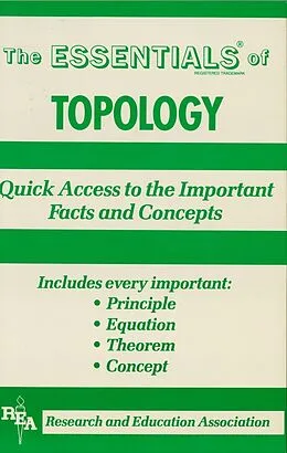 E-Book (epub) Topology Essentials von Emil G. Milewski