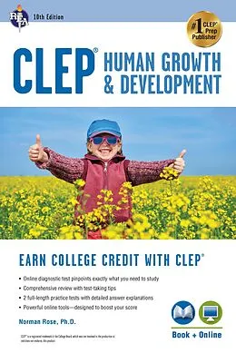 E-Book (epub) CLEP(R) Human Growth & Development, 10th Ed., Book + Online von Norman Rose