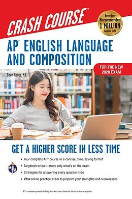 E-Book (epub) AP(R) English Language & Composition Crash Course, For the New 2020 Exam, 3rd Ed., Book + Online von Dawn Hogue