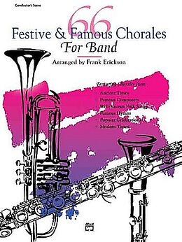  Notenblätter 66 FESTIVE AND FAMOUS CHORALES FOR BAND