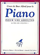 Willard A. Palmer Notenblätter Cours de Base Alfred pour le Piano pour les adultes