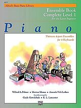 Willard A. Palmer Notenblätter Alfreds Basic Piano Library Ensemble Book