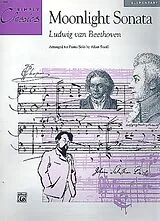Ludwig van Beethoven Notenblätter Moonlight Sonata