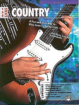Ron Manus Notenblätter COUNTRYBOOK WITH TAB LICKS FOR