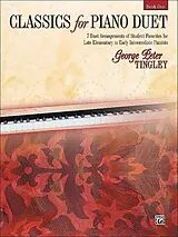 George Peter Tingley Notenblätter Classics for Piano Duet vol.1