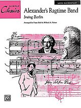 Irving Berlin Notenblätter Alexanders Ragtime Band