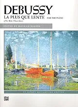 Claude Debussy Notenblätter La plus que lente for piano