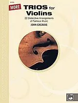  Notenblätter More Trios