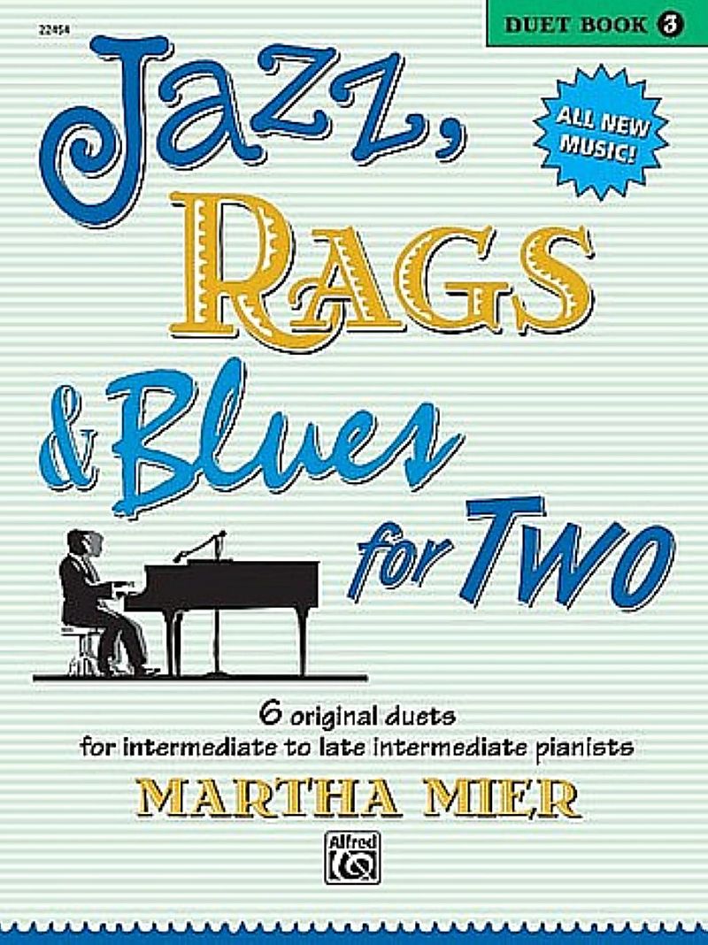 Jazz, Rags and Blues for Two - duet book vol.3