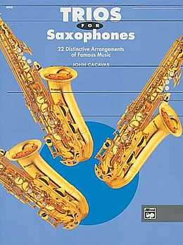  Notenblätter Trios for Saxophones