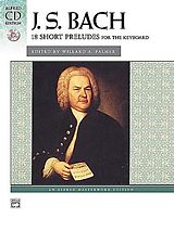 Couverture cartonnée J. S. Bach: 18 Short Preludes de Kim O'Reilly