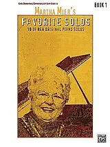 Martha Mier Notenblätter Favorite Solos vol.1