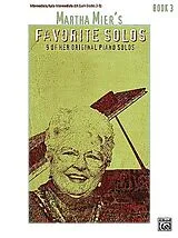 Martha Mier Notenblätter Favorite Solos vol.3