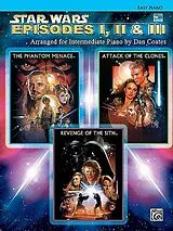 John Williams, Dan Coates Notenblätter Star Wars Episodes 1, 2 and 3