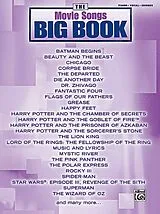  Notenblätter The Movie Songs Big BookSongbook
