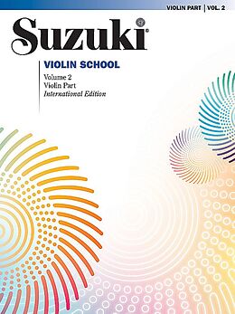 Shinichi Suzuki Notenblätter Suzuki Violin School vol.2