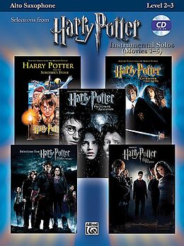 Kartonierter Einband Harry Potter Instrumental Solos (Movies 1-5): Alto Sax, Book & Audio/Software [With CD] von Alfred Publishing (EDT)