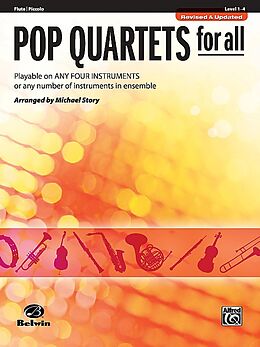  Notenblätter Pop Quartets for Allfor 4 instruments