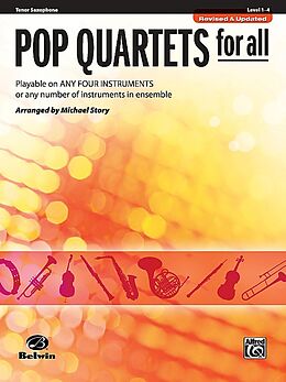  Notenblätter Pop Quartets for allfor 4 instruments