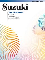 Shinichi Suzuki Notenblätter Suzuki Violin School vol.4