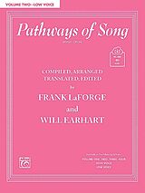 Couverture cartonnée Pathways of Song, Vol 2: Low Voice, Book & CD de Frank Laforge, Will Earhart