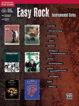 Kartonierter Einband Easy Rock Instrumental Solos, Level 1: Trumpet, Book & Online Audio/Software [With CD (Audio)] von Not Available (NA)