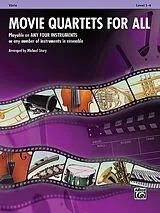  Notenblätter Movie Quartets for allfor 4 instruments