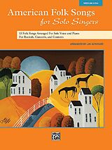  Notenblätter American Folk Songs for Solo Singers