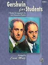 George Gershwin Notenblätter Gershwin for Students vol.1 for piano