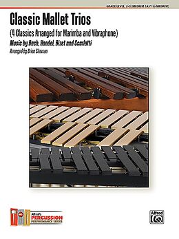 Johann Sebastian Bach, George Frederick Handel, Georges Bizet Notenblätter Classic Mallet trios for marimba