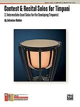 Salvatore Rabbio Notenblätter Contest and Recital Solos for timpani