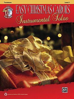 Kartonierter Einband Easy Christmas Carols Instrumental von Alfred Music