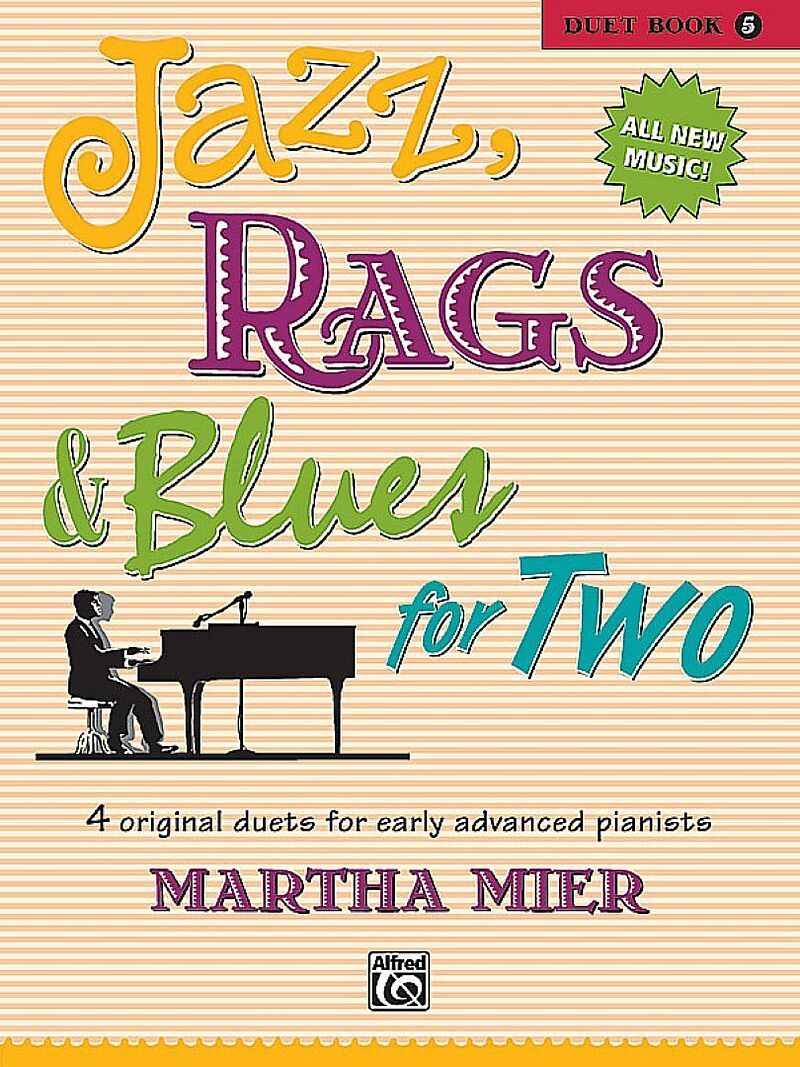 Jazz, Rags and Blues for two Duet Book vol.5