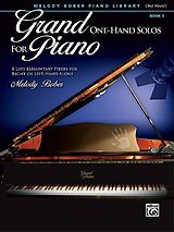 Melody Bober Notenblätter Grand one-Hand Solos vol.3 for piano