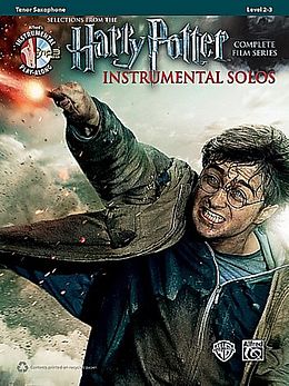 Kartonierter Einband Harry Potter Instrumental Solos: Tenor Sax, Book & CD von Alfred Publishing (COR)