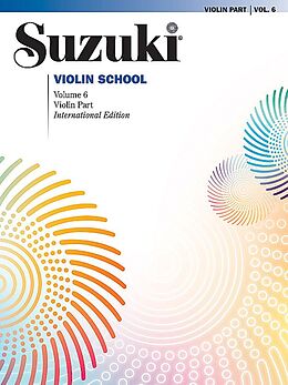 Shinichi Suzuki Notenblätter Suzuki Violin School vol.6