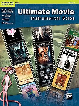 Kartonierter Einband Ultimate Movie Instrumental Solos for Flute von Bill Galliford