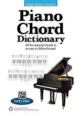  Notenblätter Piano Chord Dictionary