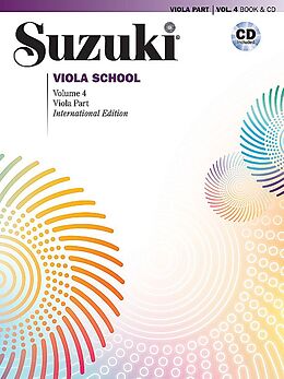 Kartonierter Einband Suzuki Viola School, Vol 4: Viola Part, Book & CD von William Preucil, Doris Preucil