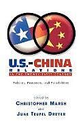 Kartonierter Einband U.S.-China Relations in the Twenty-First Century von 