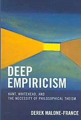 Fester Einband Deep Empiricism von Malone-France Derek